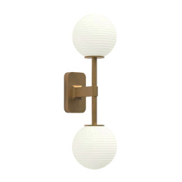 Astro Tacoma Twin Globe Wall Light