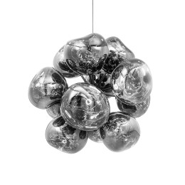 Tom Dixon Melt LED Burst Chandelier - Smoke