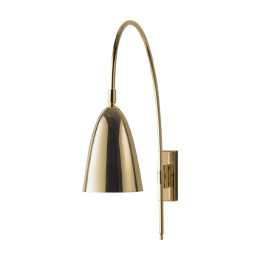 Porta Romana Kingsley Wall Light Brass with Brass
