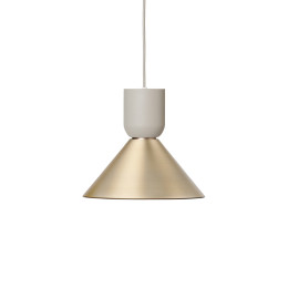 Ferm Living Collect Brass Pendant Cone