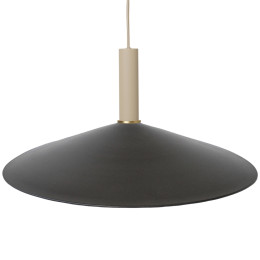 Ferm Living Collect High Socket Pendant Angle Cashmere Black