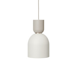 Ferm Living Collect Bell Socket Pendant Bell Grey White