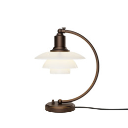 Louis Poulsen PH Aged Brass 2/2 Luna Table Lamp