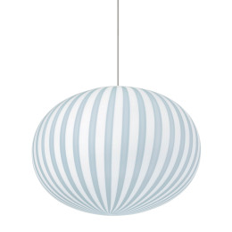 Established & Sons Filigrana Ellipse Pendant - S3 Blue Cane 