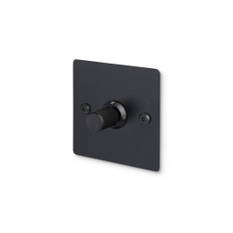 Buster and Punch 1G Modular Dimmer Switch - Black Linear