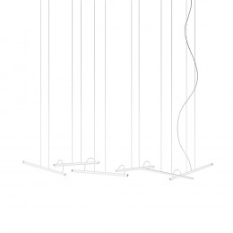 Vibia Halo Lineal 2342 Six LED Suspension Light