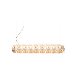 Moooi Prop Light Double Horizontal LED Suspension - On