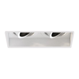 Astro Trimless Square Twin Adjustable Recessed Light