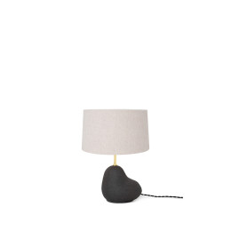 Ferm Living Hebe Small Table Lamp Dark Grey/ Natural