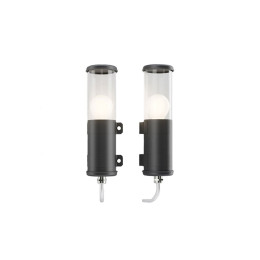 Bendz Wall Light in Coal
