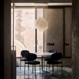 Verpan Fun 4DM Pendant Above Dining Table