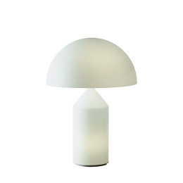 Oluce Atollo Opal Glass Table Lamp